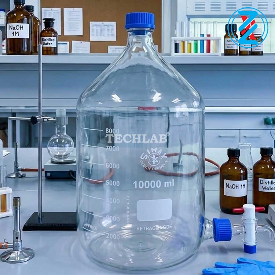 CHAI TRẮNG NẮP VẶN CÓ VÒI 10000ML_SIMAX