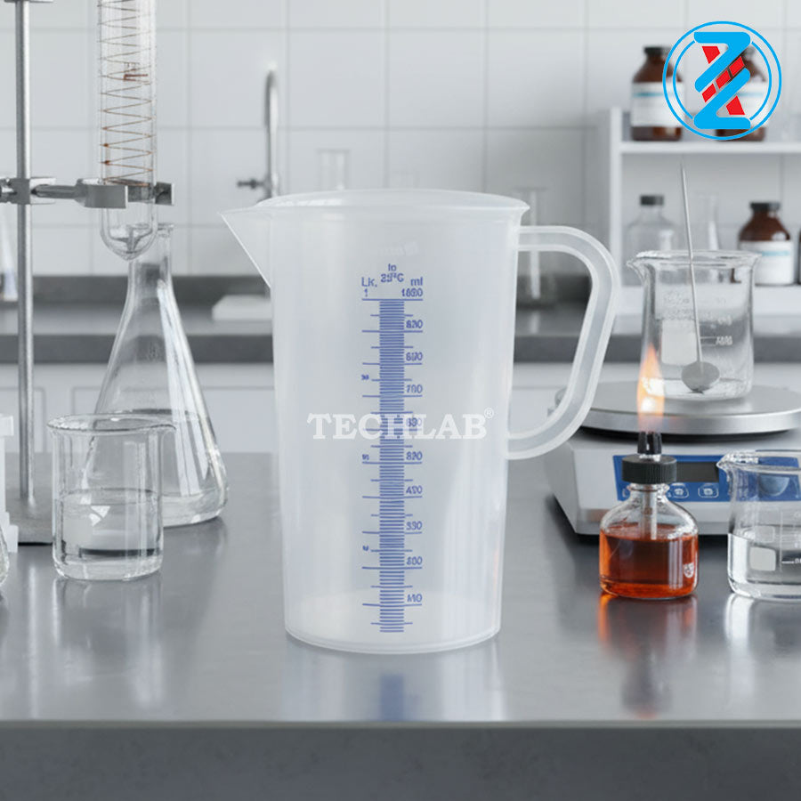 Cốc Nhựa PP Có Quai 1000ml_VITLAB