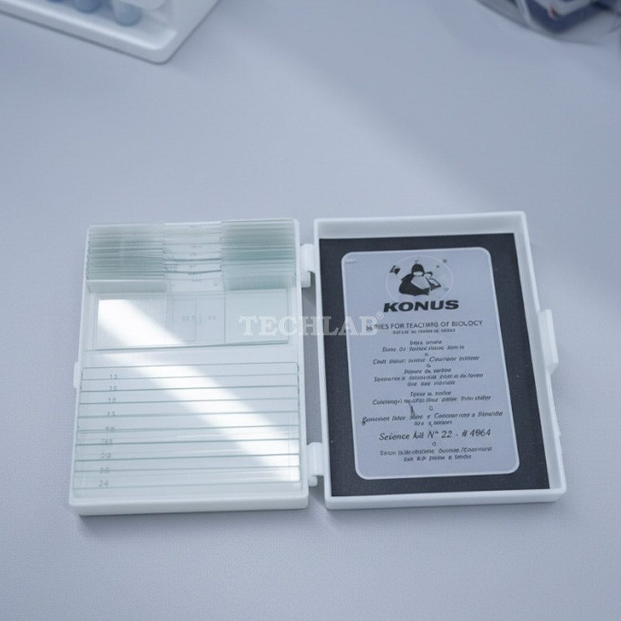 Hộp Lam Mẫu Giảng Dạy Khoa Học Cơ Bản (10 Tiêu Bản) 15614_OPTIKA