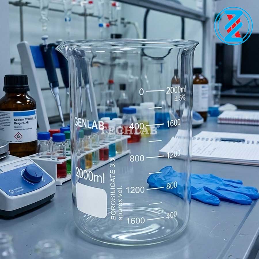 CỐC ĐỐT THẤP THÀNH 2000ml_GENLAB