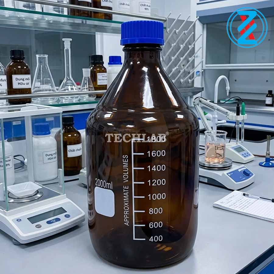 CHAI NÂU NẮP VẶN 2000ml_GENLAB