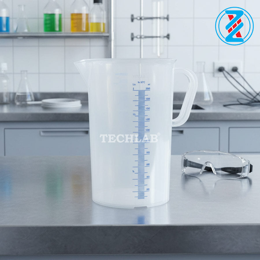 Cốc Nhựa PP Có Quai 2000ml_VITLAB