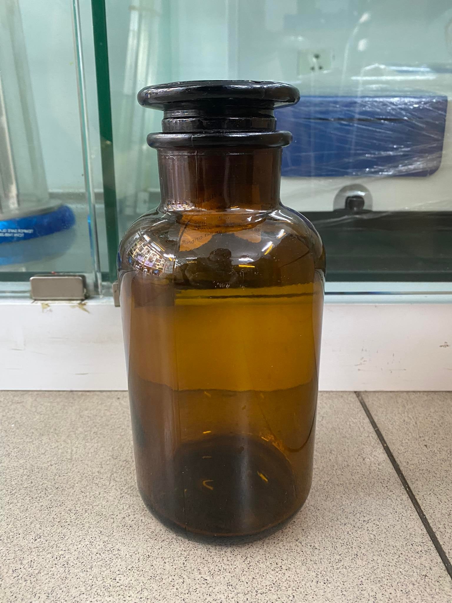 CHAI NÂU NẮP MÀI MIỆNG RỘNG 1000ML_GENLAB