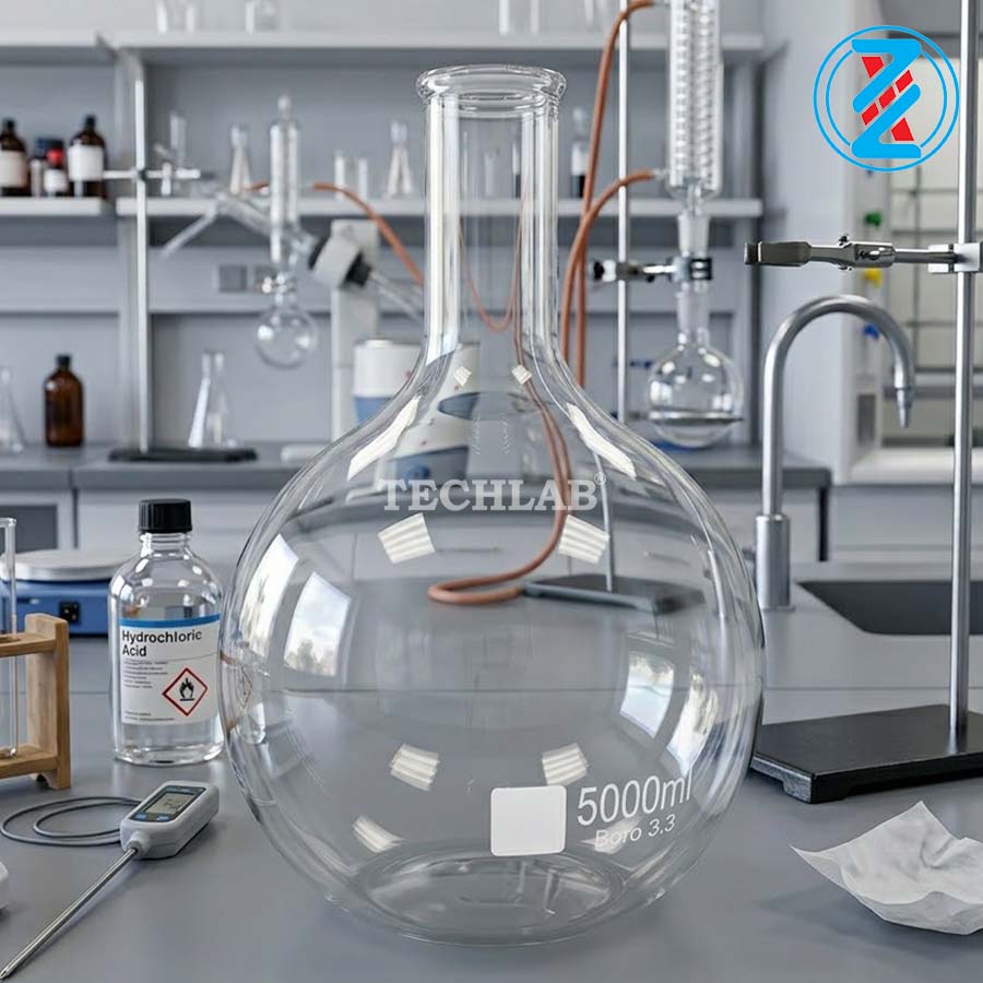 BÌNH CẦU BẰNG MIỆNG HẸP 5000ML_GENLAB