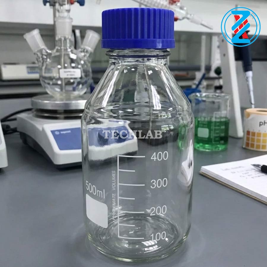 CHAI TRẮNG NẮP VẶN 500ML_GENLAB