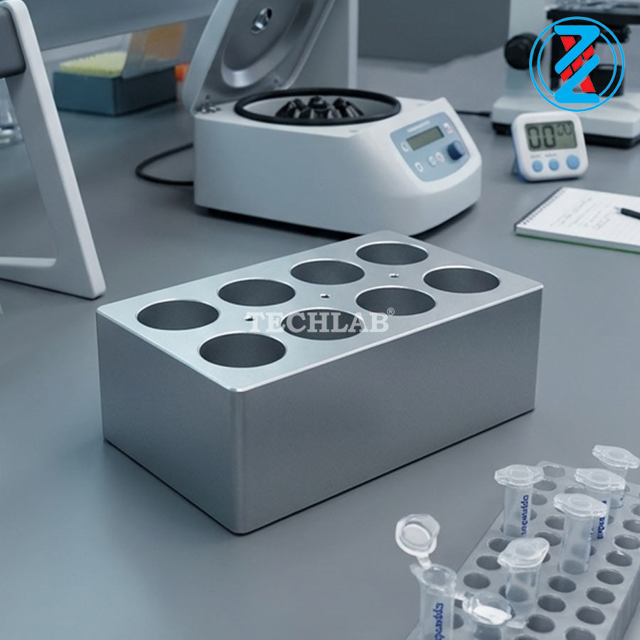 Block Nhiệt 8 Chỗ, Ống 50ml_DLAB