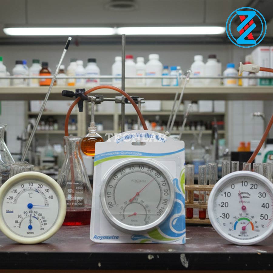 Đồng Hồ Đo Ẩm + Nhiệt Kế Anymetre Weather Meter