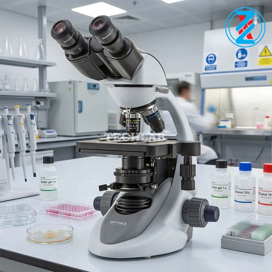 Kính Hiển Vi Sinh Học 2 Mắt B-292_OPTIKA