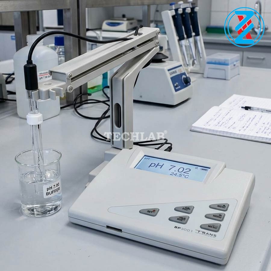 Máy Đo PH / MV / Nhiệt Độ Để Bàn BP3001_Trans Instruments
