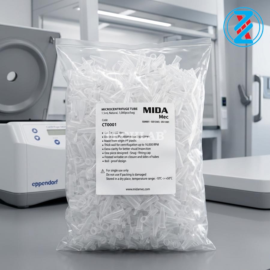 ỐNG NGHIỆM EPPENDORF 1.5ml_MIDA