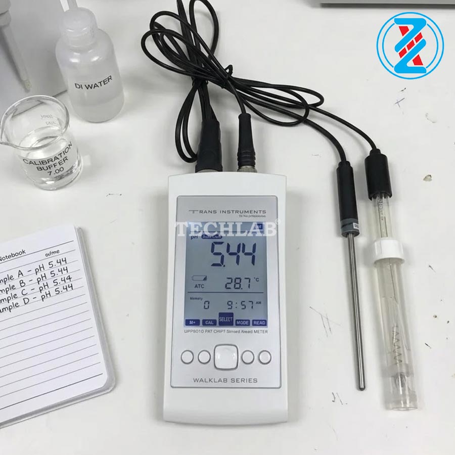 Máy Đo PH / MV / Nhiệt Độ Cầm Tay HP9010_Trans Instruments