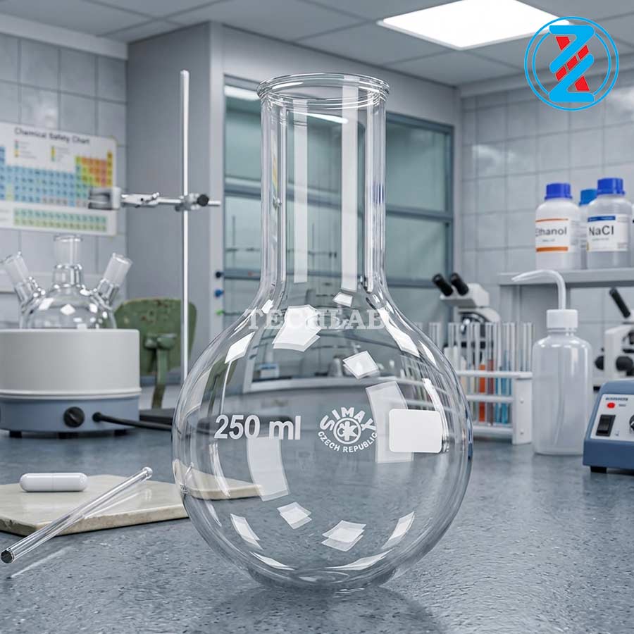 Bình Cầu Tròn Miệng Hẹp Simax