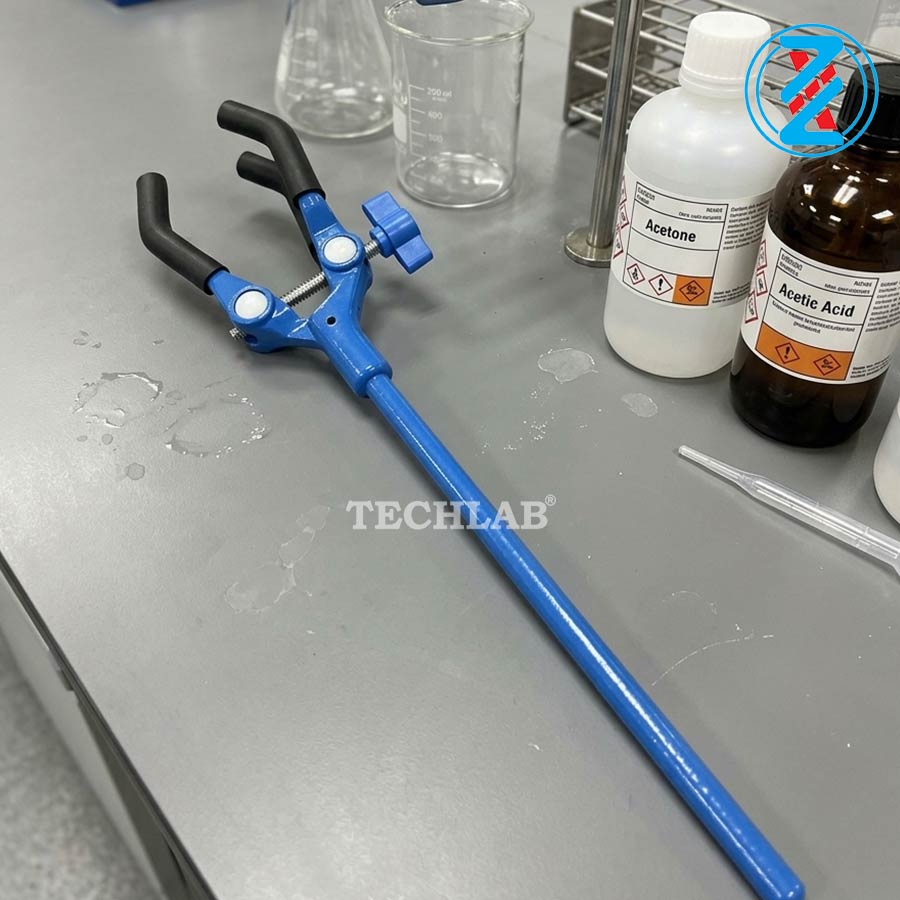KẸP BÌNH CẦU SƠN XANH 70mm_GENLAB