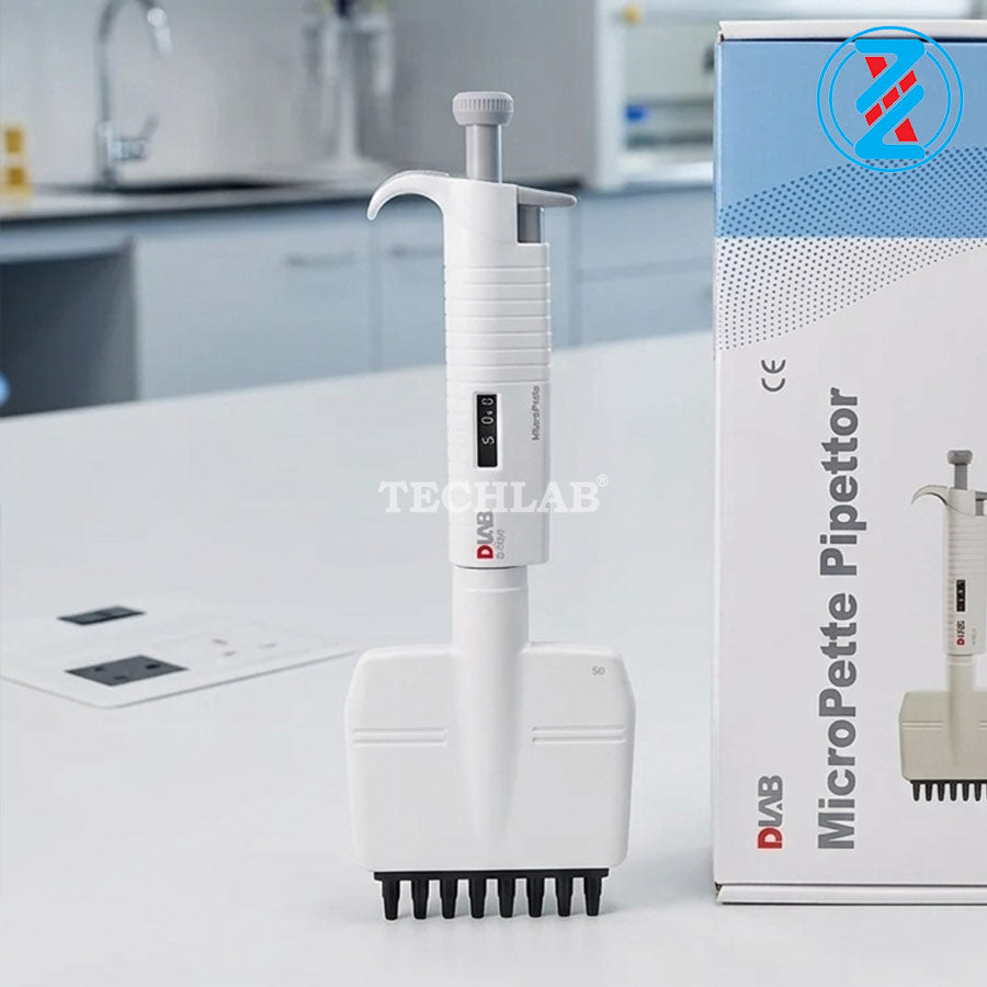 MICROPIPETTE KHÔNG HẤP 8 KÊNH 5-50UL_DLAB