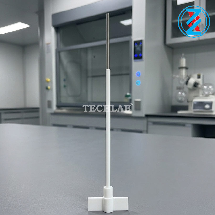 Đũa Khuấy Inox 2 Cánh Bọc Nhựa PTFE_DLAB