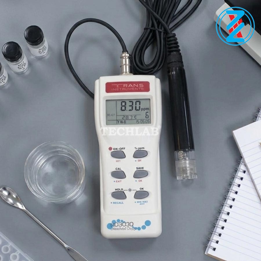 Máy Đo Oxy Hòa Tan Professional Dissolved Oxygen Meter HD3030_Trans Instruments