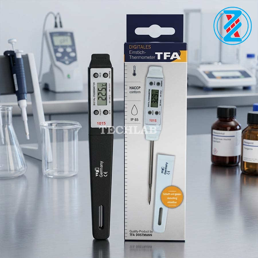 Nhiệt Kế Điện Tử TFA -50 Độ C->+300 Độ C_Đức