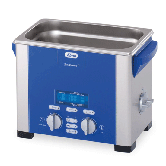 Bể Rửa Siêu Âm Có Gia Nhiệt Elma P180H