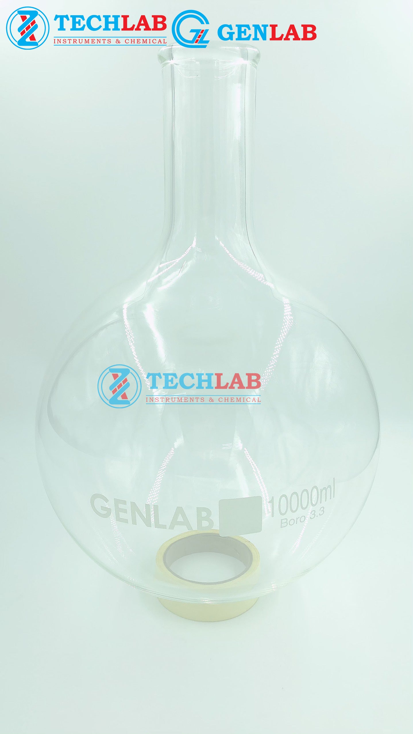 BÌNH CẦU TRÒN MIỆNG HẸP 10000ML_GENLAB