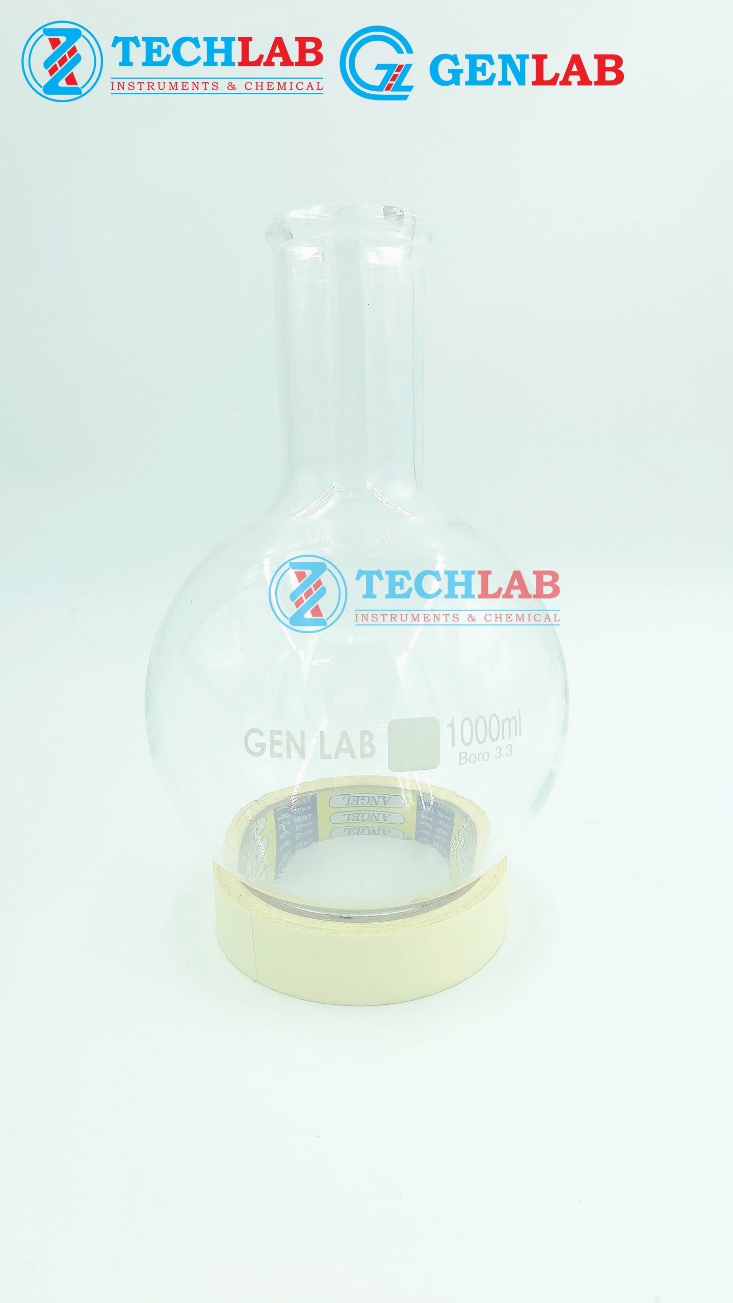BÌNH CẦU TRÒN MIỆNG HẸP 1000ML_GENLAB