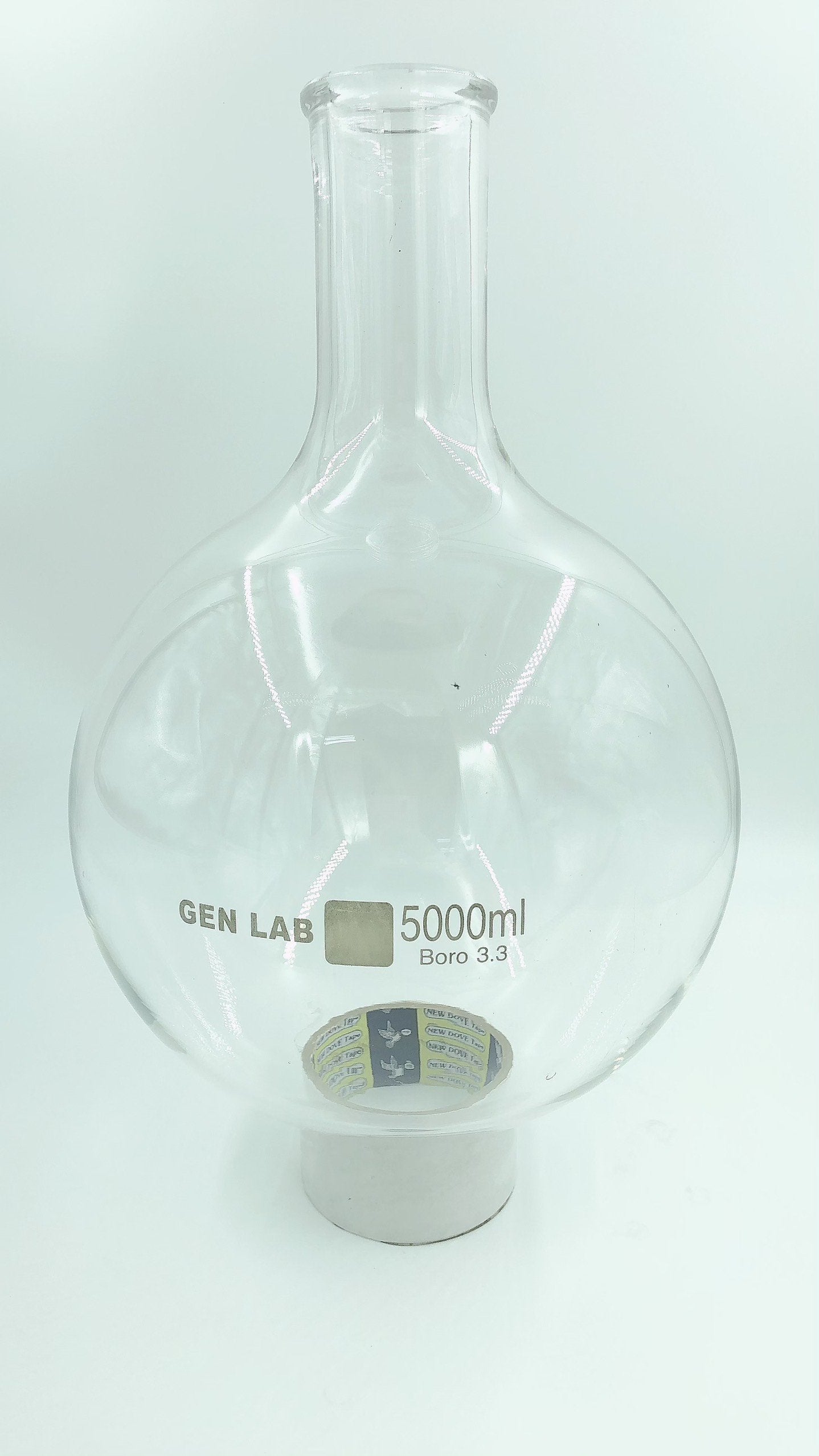 BÌNH CẦU TRÒN MIỆNG HẸP 5000ML_GENLAB