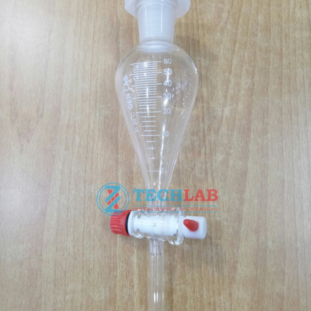 Bình Lắng Gạn Quả Lê KN Chia Vạch 60ml_GENLAB