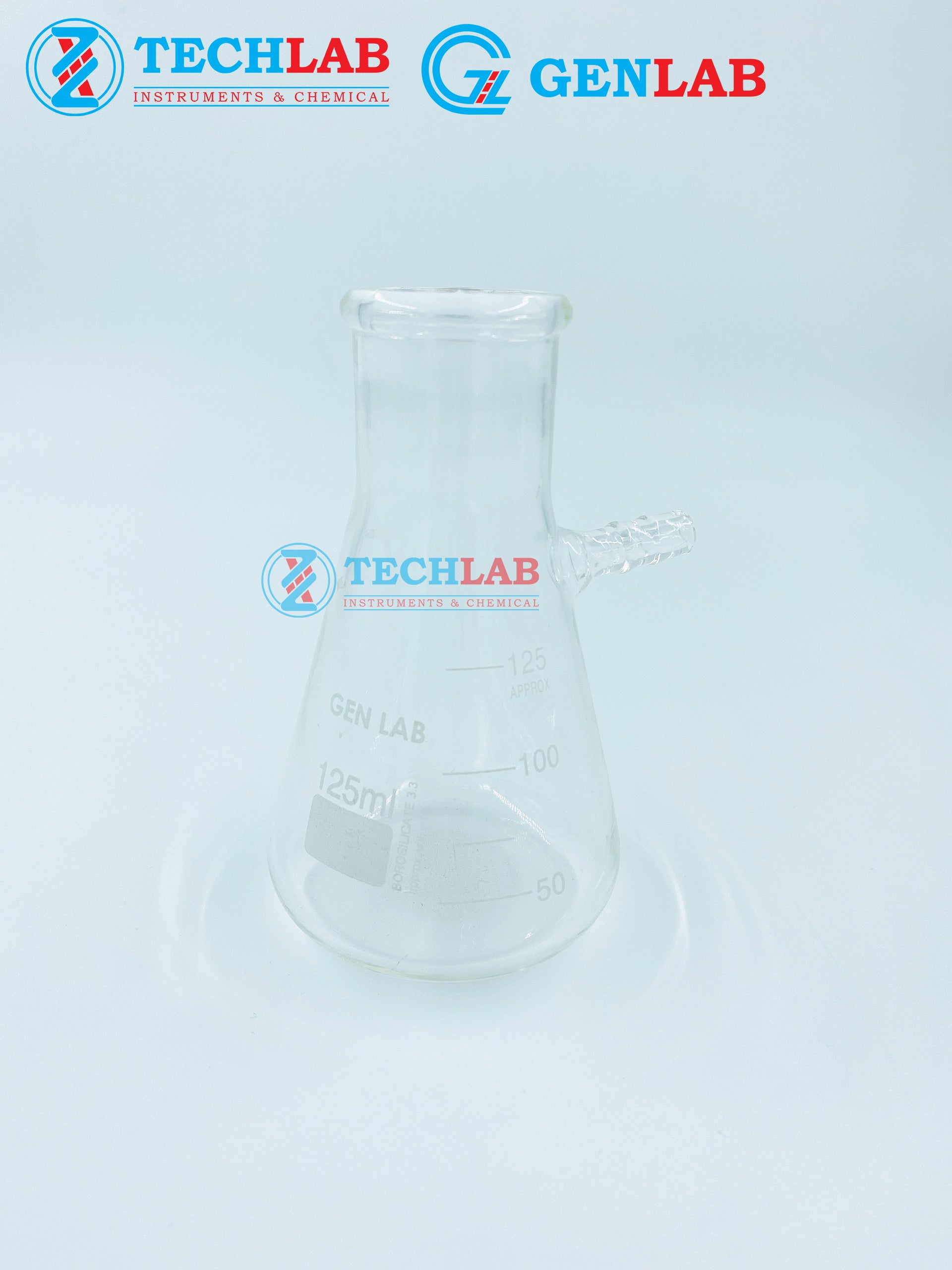 BÌNH TAM GIÁC CÓ VÒI 125ML_GENLAB