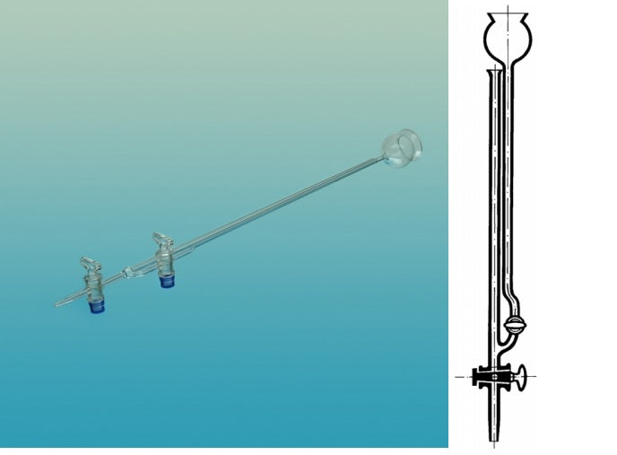 Buret Vi Lượng Khóa TT Thẳng (Micro Burette)