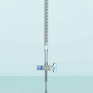 Burette Trắng Khóa Thủy Tinh
