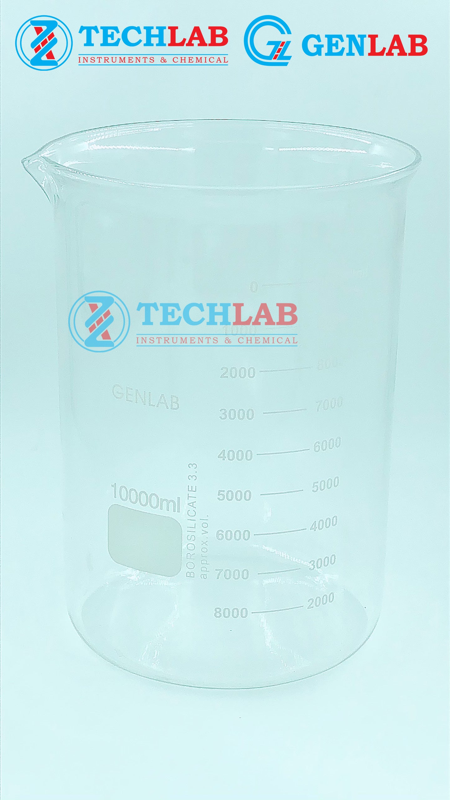 CỐC ĐỐT THẤP THÀNH 10000ml_GENLAB