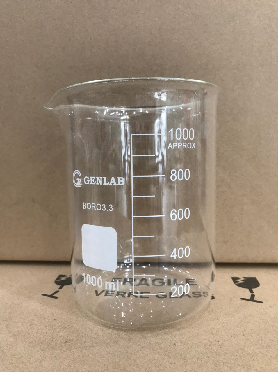 CỐC ĐỐT THẤP THÀNH 1000ml_GENLAB