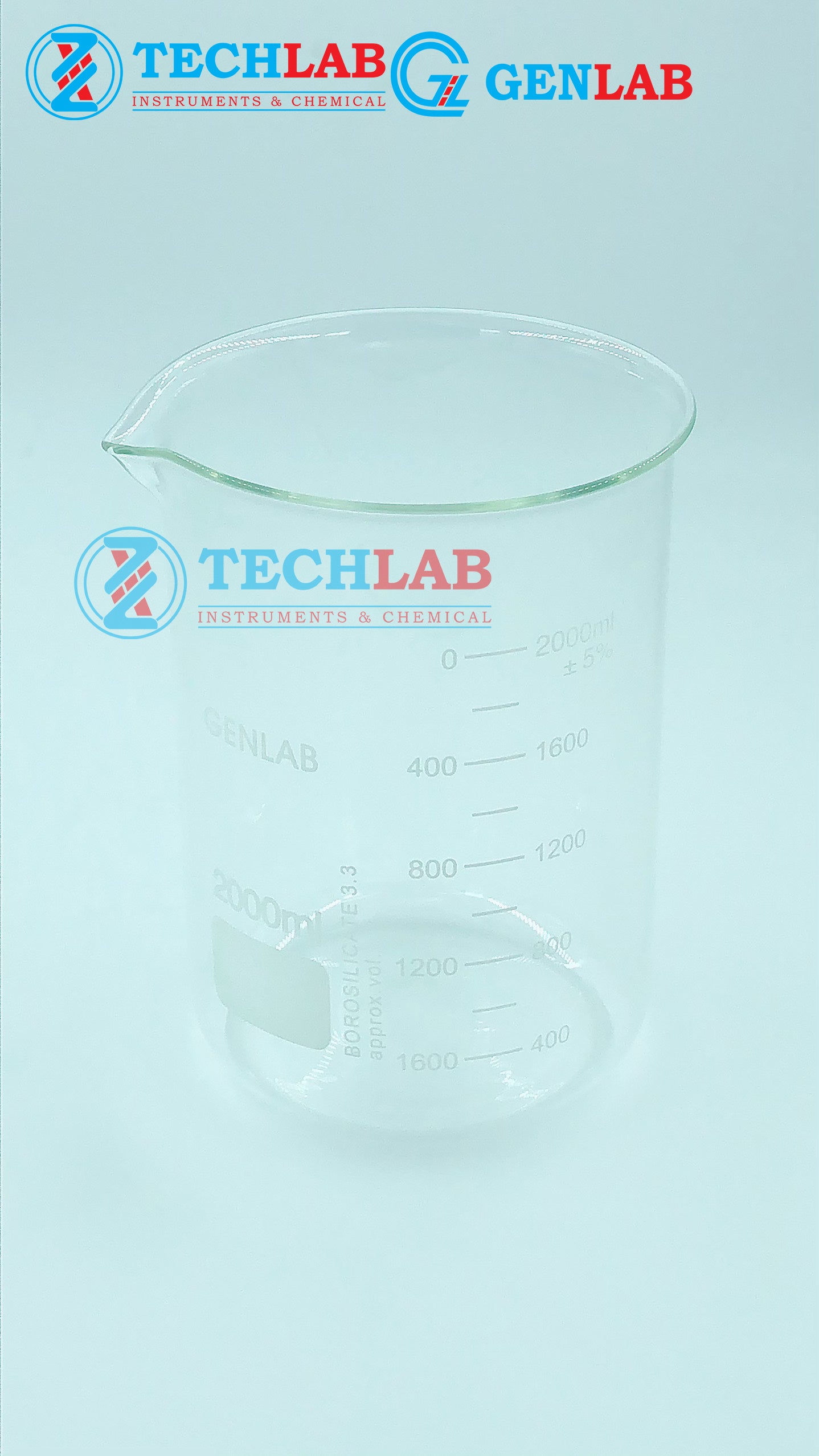 CỐC ĐỐT THẤP THÀNH 2000ml_GENLAB