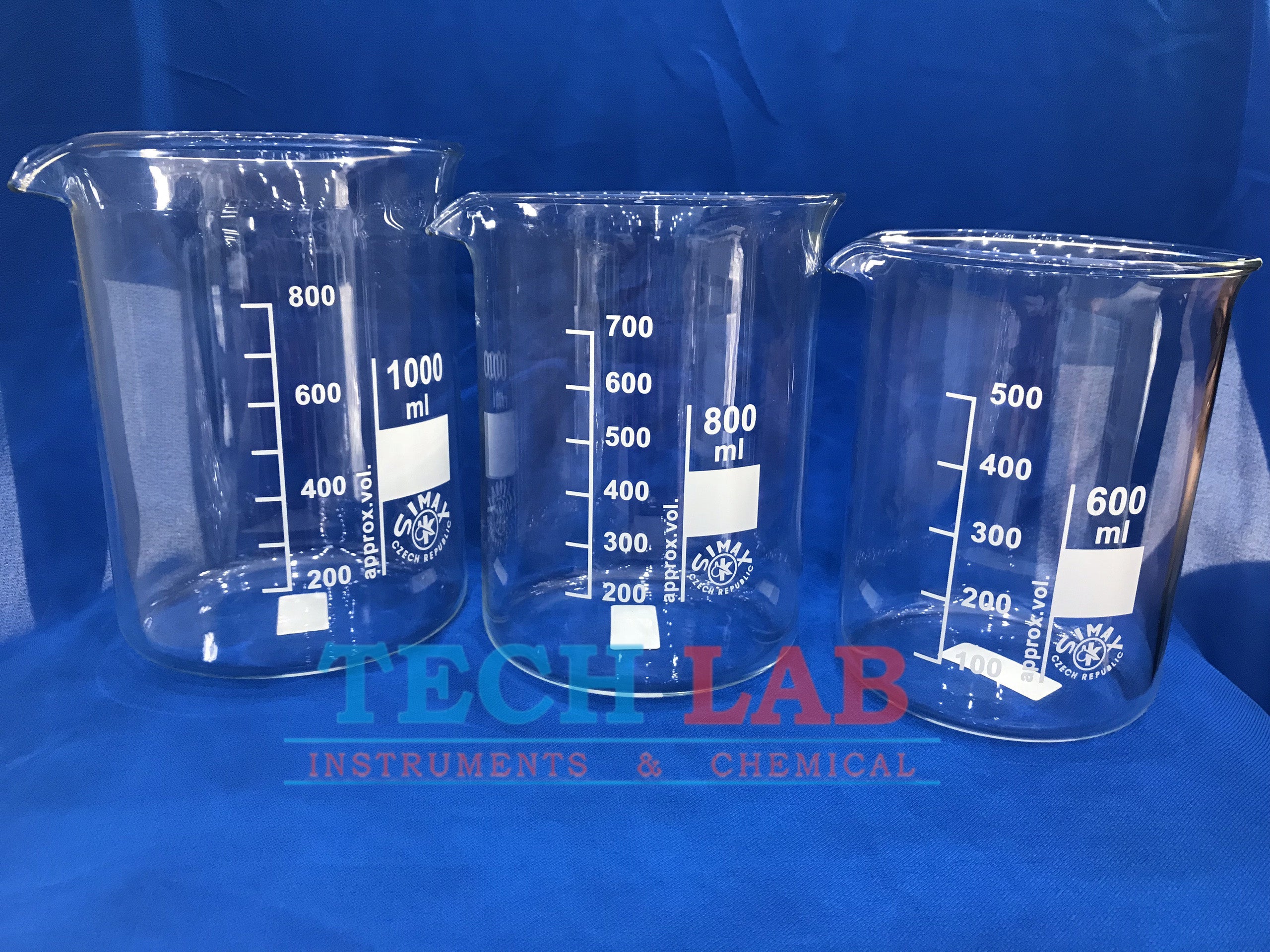 Cốc Đốt Thấp Thành Có Mỏ Simax