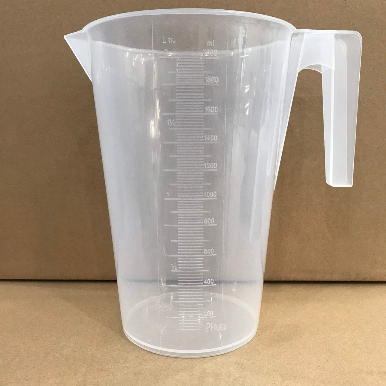 CỐC NHỰA PP CÓ QUAI 2000ML_GENLAB