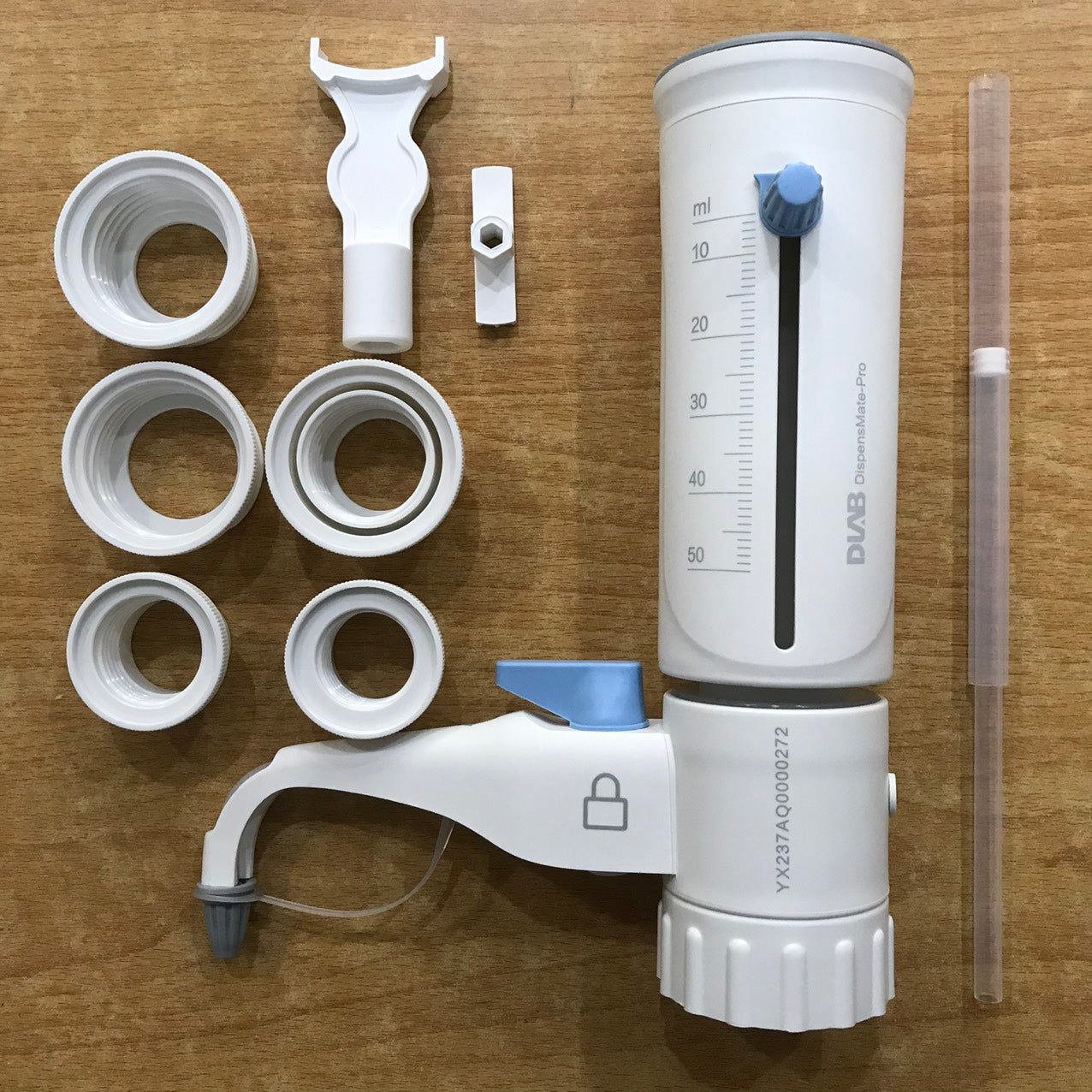 DỤNG CỤ RÓT MẪU KẾT NỐI VỚI BÌNH ĐỰNG DISPENSMATE-PRO 5-50ML_DLAB