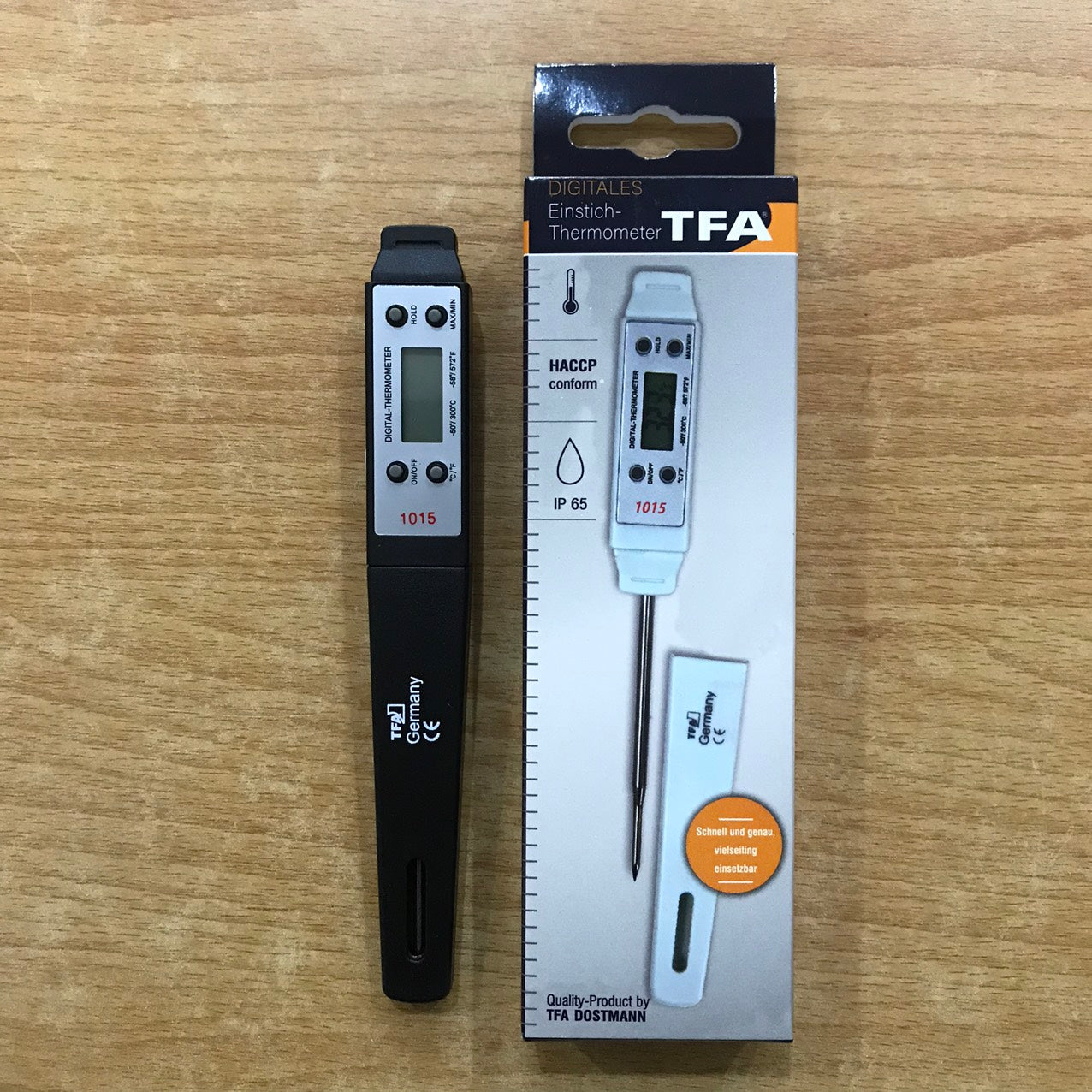 Nhiệt Kế Điện Tử TFA -50 Độ C->+300 Độ C_Đức