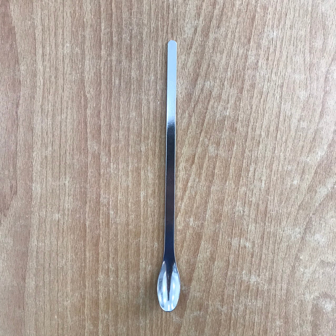 THÌA INOX 1 ĐẦU TRÒN 200mm_GENLAB