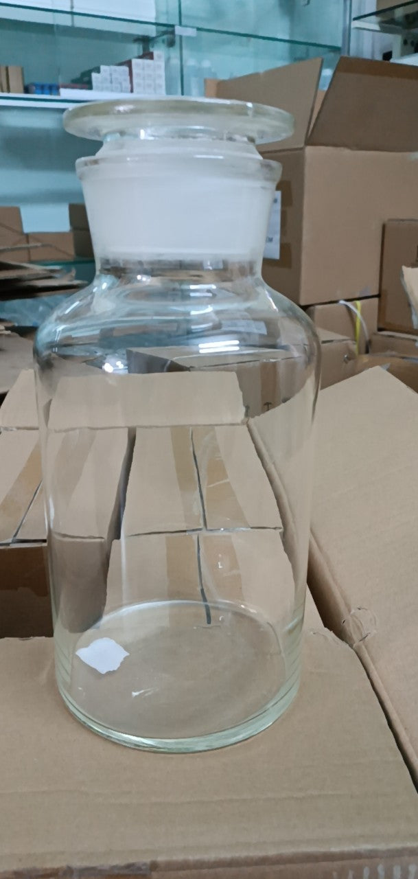 CHAI TRẮNG NẮP MÀI MIỆNG RỘNG 2500ML_GENLAB