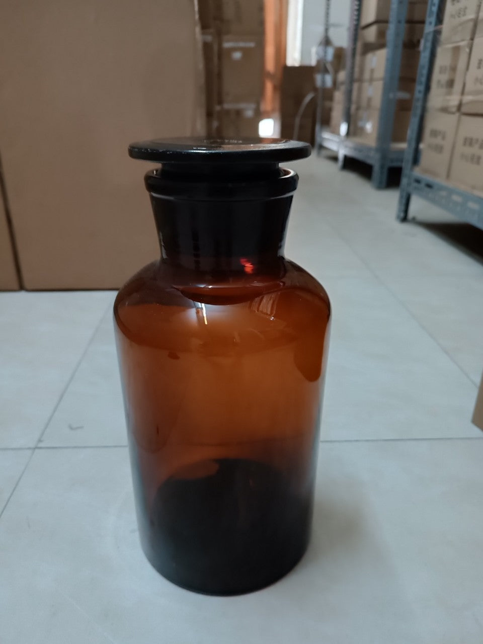 CHAI NÂU NẮP MÀI MIỆNG RỘNG 2500ML_GENLAB