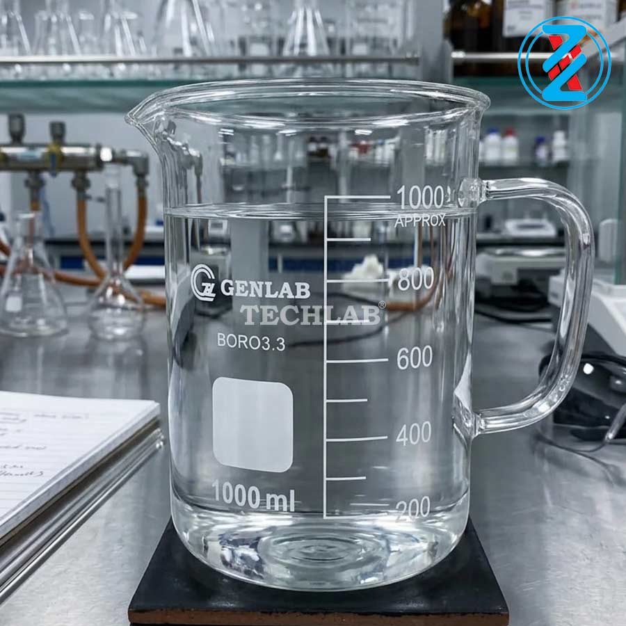 CỐC ĐỐT THẤP THÀNH CÓ QUAI 1000ml_GENLAB