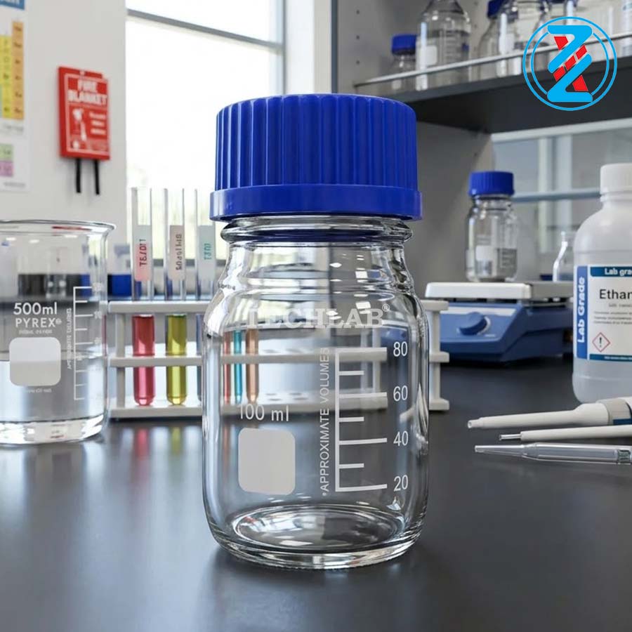 CHAI TRẮNG NẮP VẶN 100ML_GENLAB