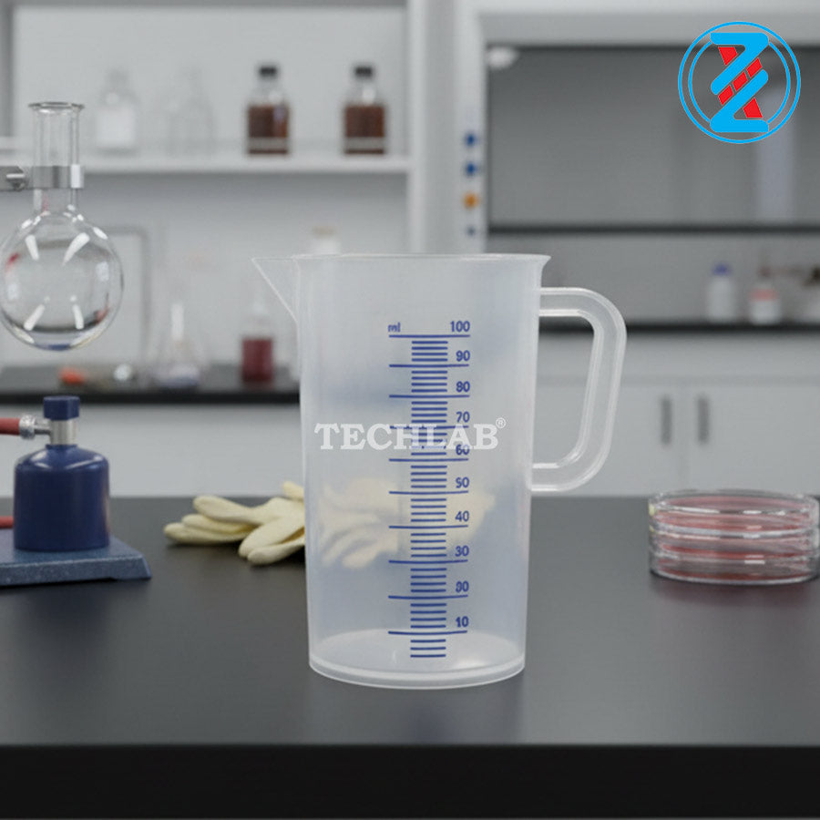 Cốc Nhựa PP Có Quai 100ml_VITLAB