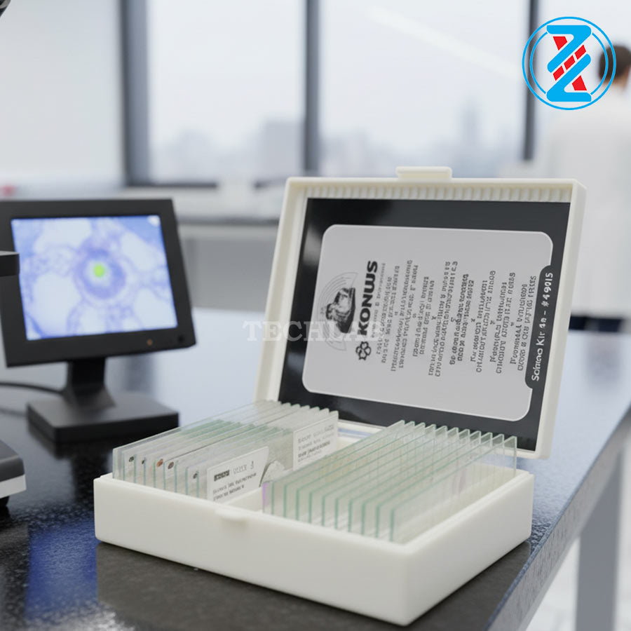 Hộp Lam Mẫu Các Mô Bệnh Lý Ở Người 2 (10 Tiêu Bản) 15628_OPTIKA