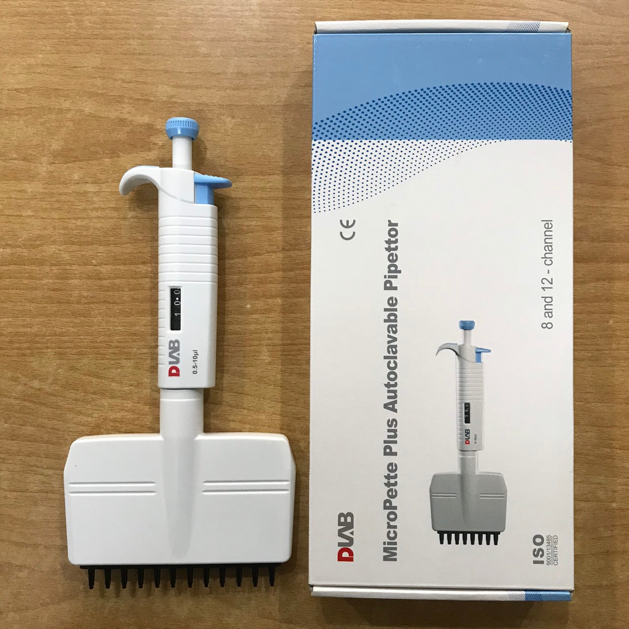 Micropipette Có Hấp 12 Kênh 0.5-10ul_DLAB