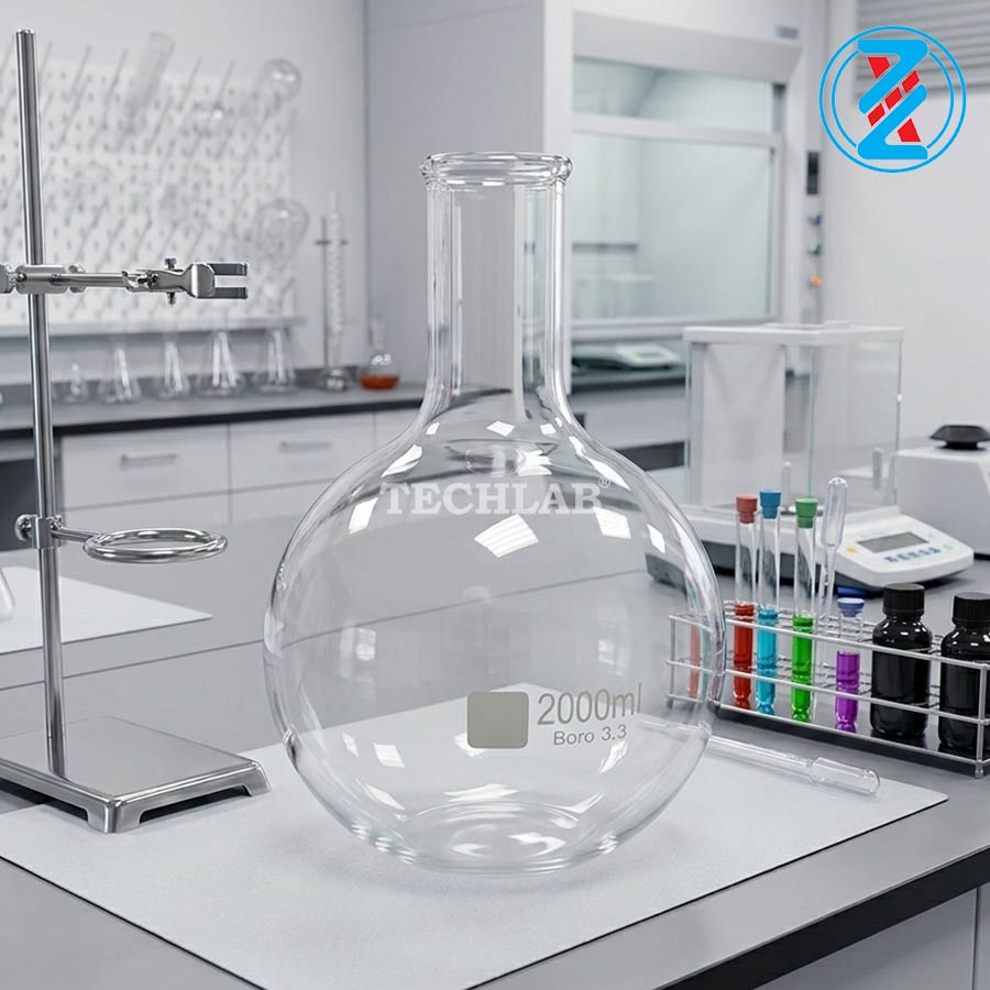 BÌNH CẦU BẰNG MIỆNG HẸP 2000ML_GENLAB