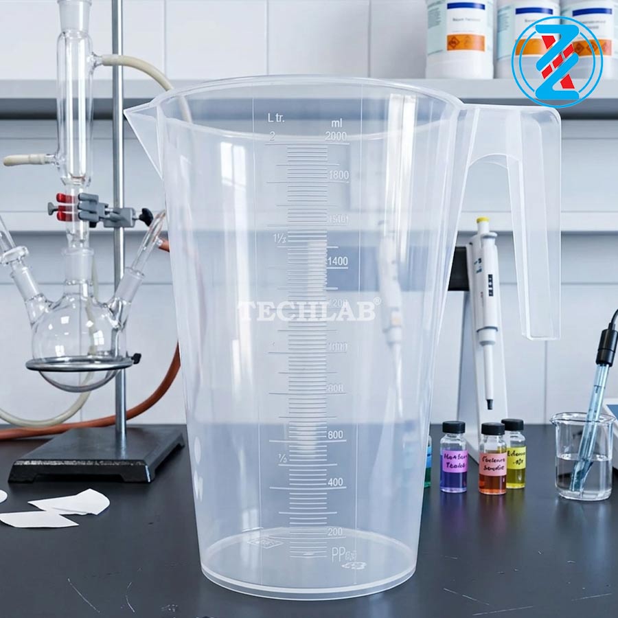 CỐC NHỰA PP CÓ QUAI 2000ML_GENLAB