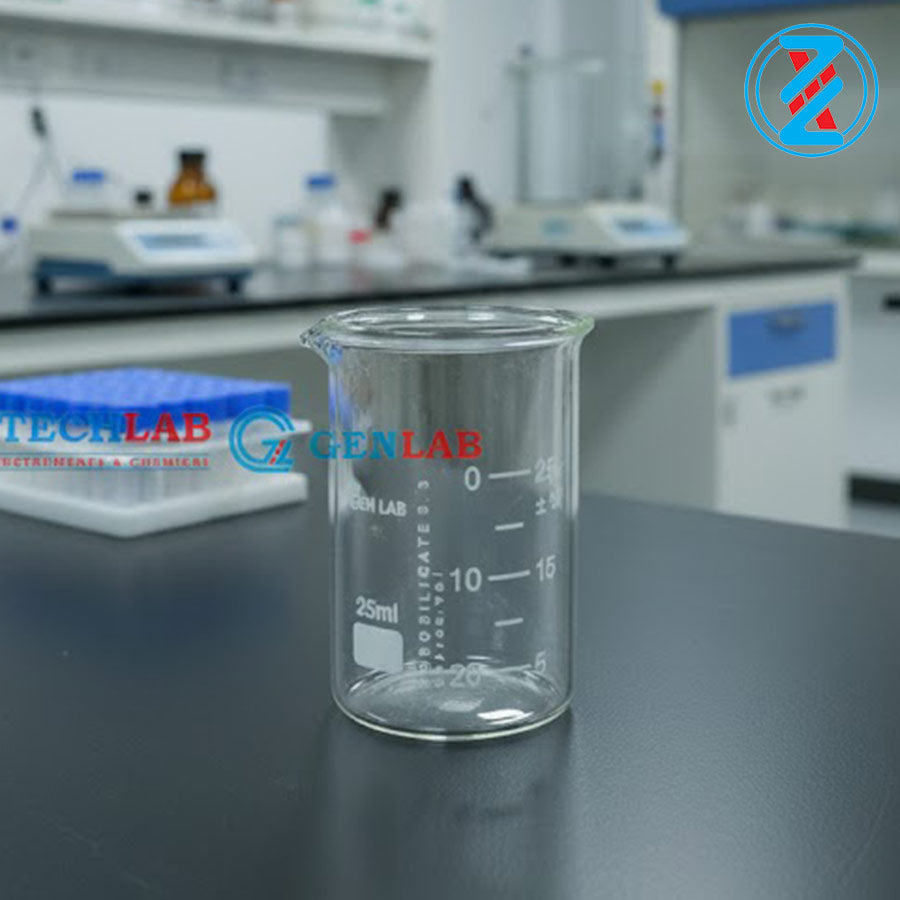 CỐC ĐỐT THẤP THÀNH 25ml_GENLAB