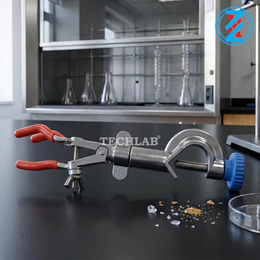 KẸP ỐNG NGHIỆM CÓ KHÓA ĐƠN 25mm_GENLAB