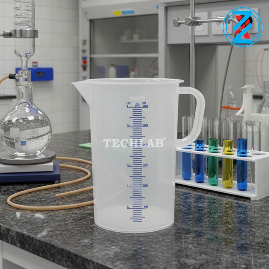 Cốc Nhựa PP Có Quai 3000ml_VITLAB