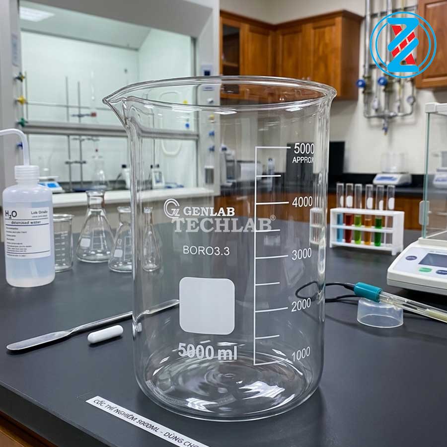CỐC ĐỐT THẤP THÀNH 5000ml_GENLAB